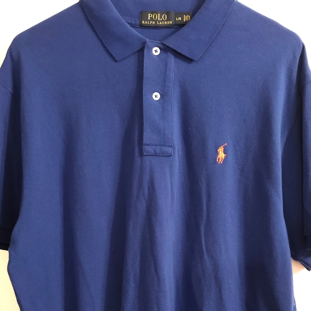 Beautiful Cobalt Blue Polo